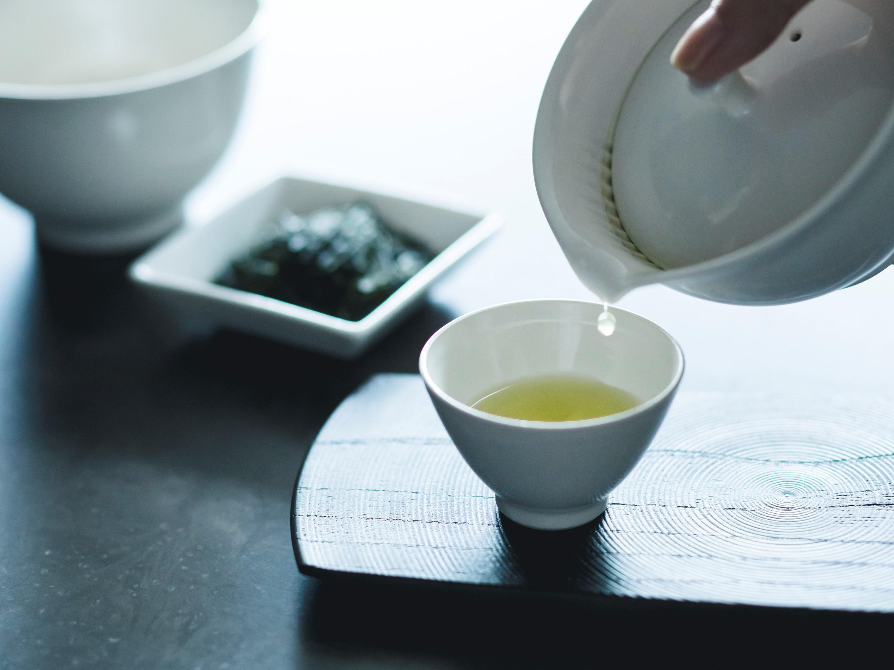 The Thousand Kioto Exterior foto A cup of Japanese green tea