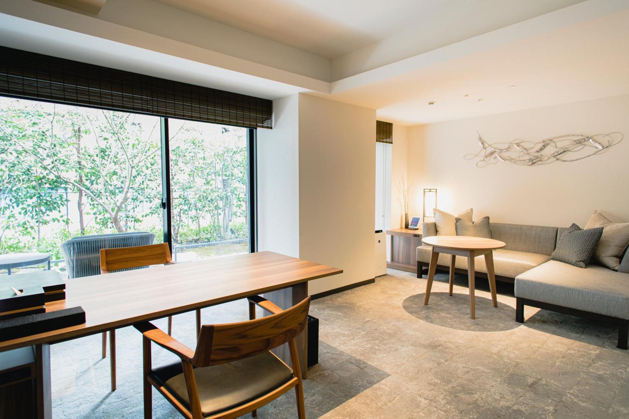 The Thousand Kioto Exterior foto A living room at the hotel